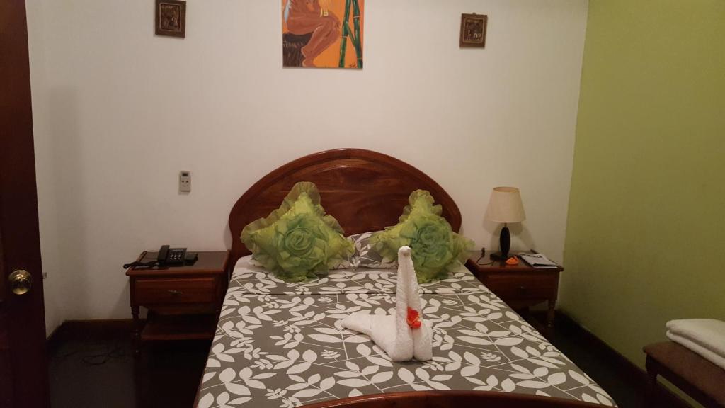 Postel nebo postele na pokoji v ubytování Chez Loutcha Residencial