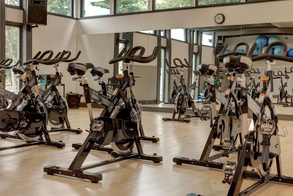 Fitness centrum a/nebo fitness zařízení v ubytování Best Western Plus Dunfermline Crossford Keavil House Hotel