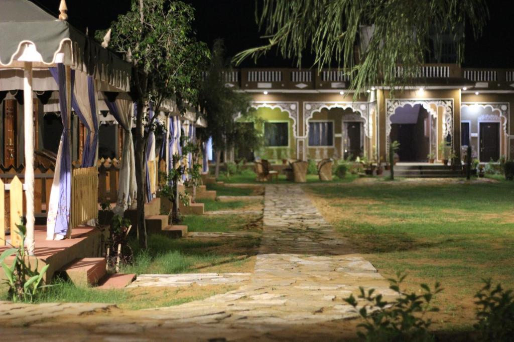 Zahrada ubytování Pushkar Vela Resort