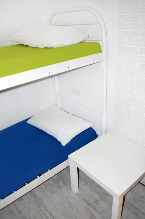 Postel nebo postele na pokoji v ubytování Hostel Railway Kiev