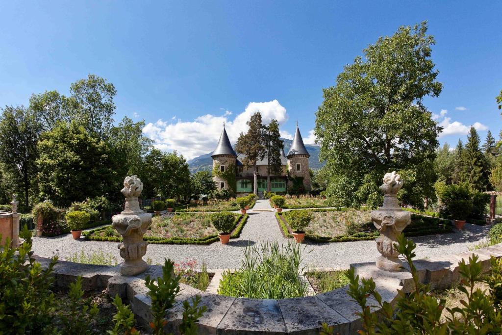 Zahrada ubytování Chateau De Picomtal