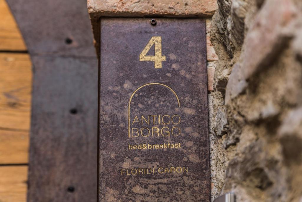 Certifikát, hodnocení, plakát nebo jiný dokument vystavený v ubytování Antico Borgo B&B con SPA - Adults Only