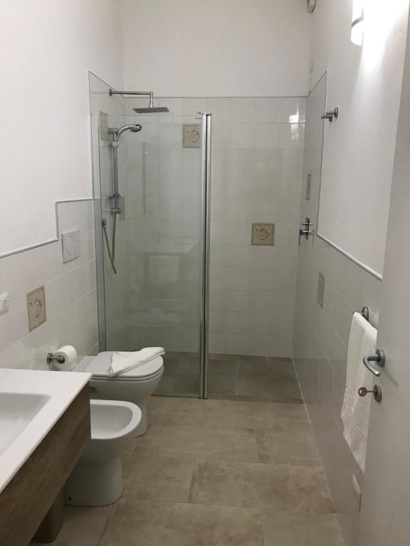 Koupelna v ubytování Casa Tacconi