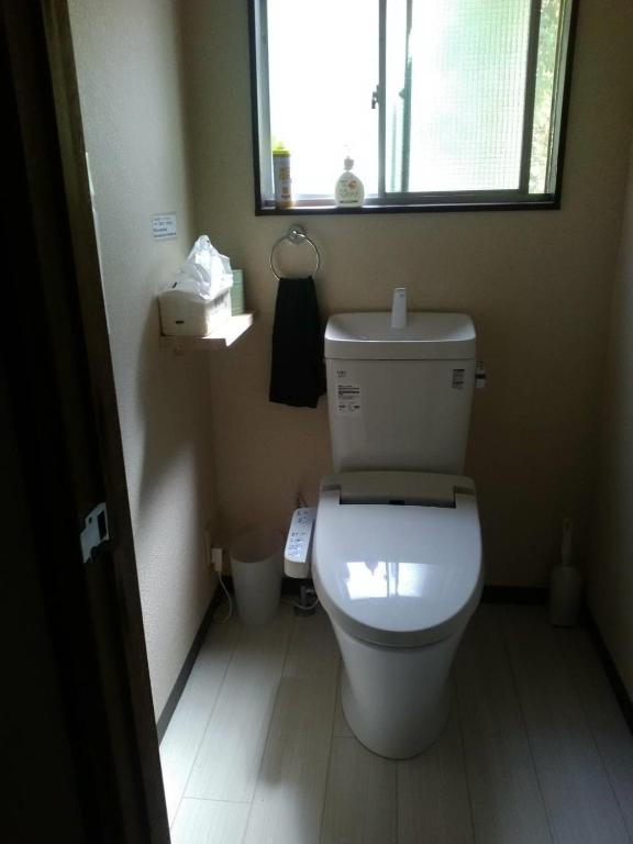 Koupelna v ubytování Chambre dhote Tatami
