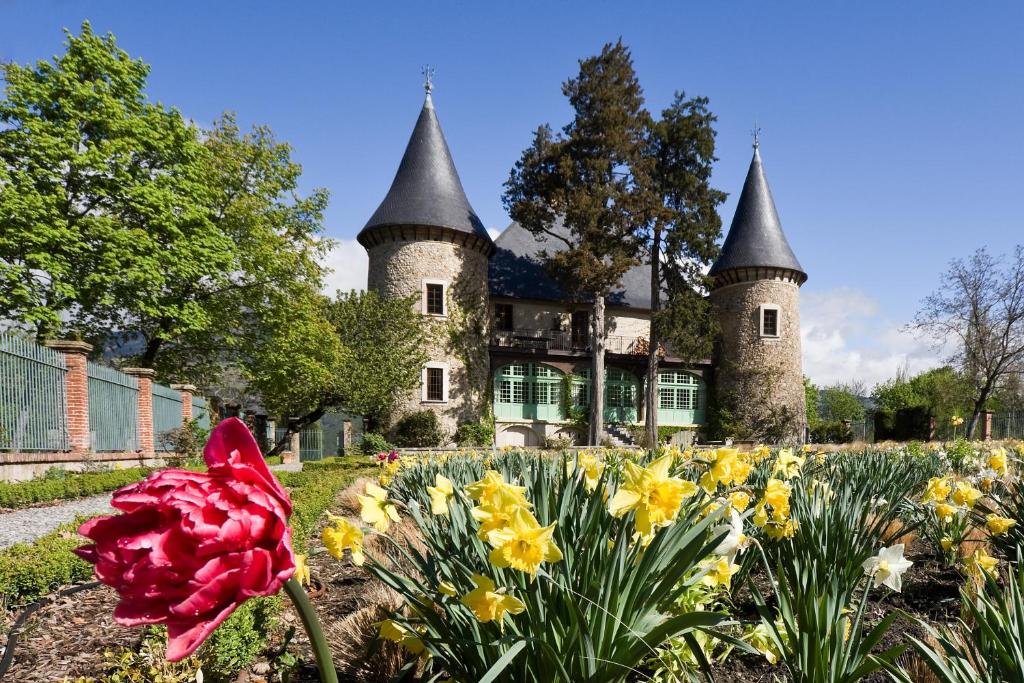 Zahrada ubytování Chateau De Picomtal