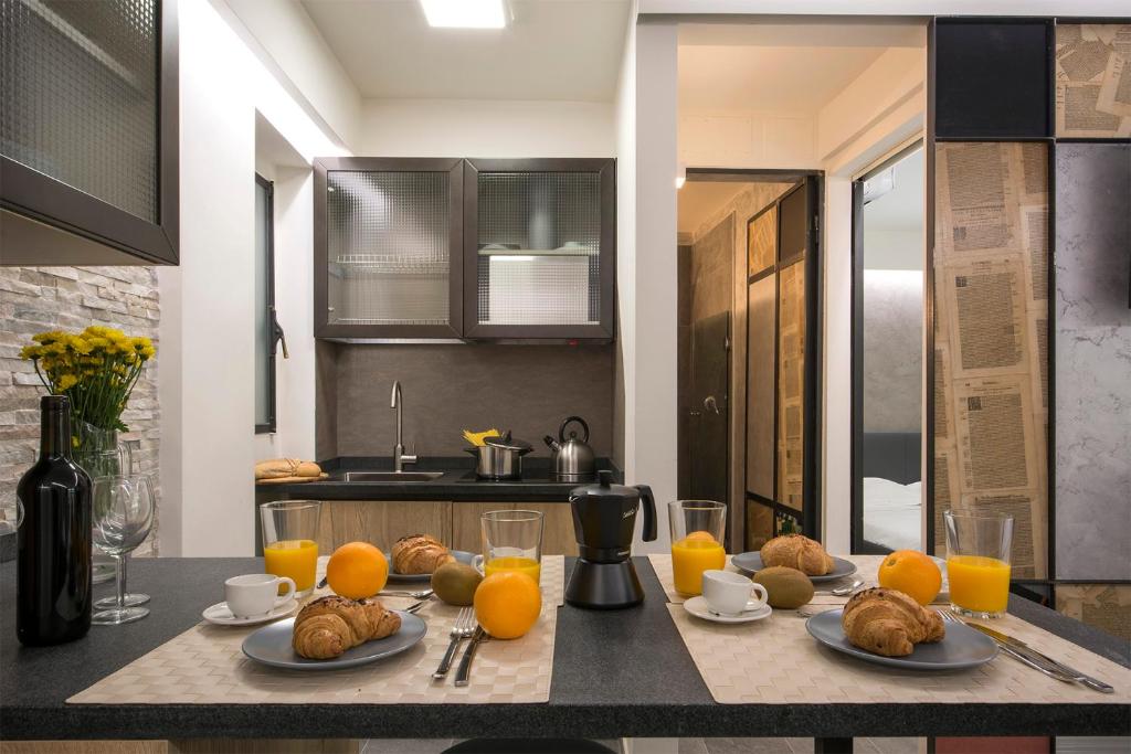 Kuchnia lub aneks kuchenny w obiekcie Pitti Apartment