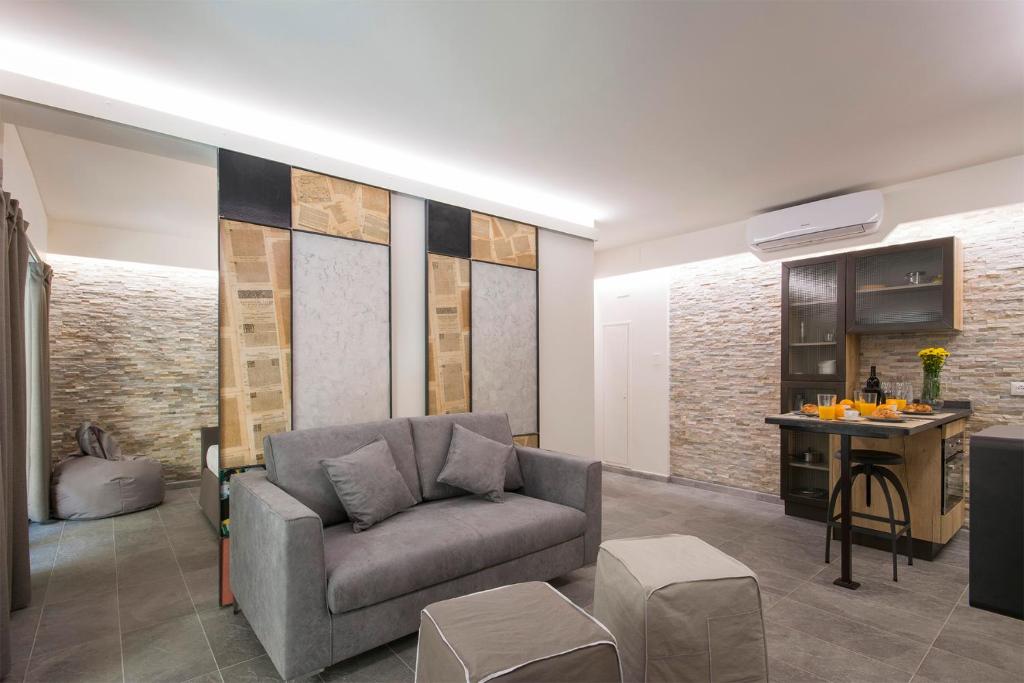 Część wypoczynkowa w obiekcie Pitti Apartment