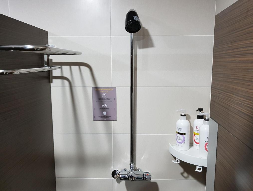 Koupelna v ubytování Daegu Midtown Hostel