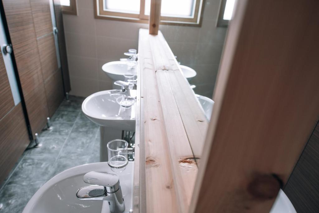 Koupelna v ubytování Daegu Midtown Hostel