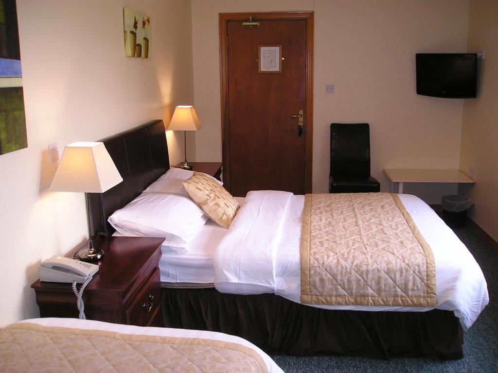 Voodi või voodid majutusasutuse Mountain View Guesthouse toas