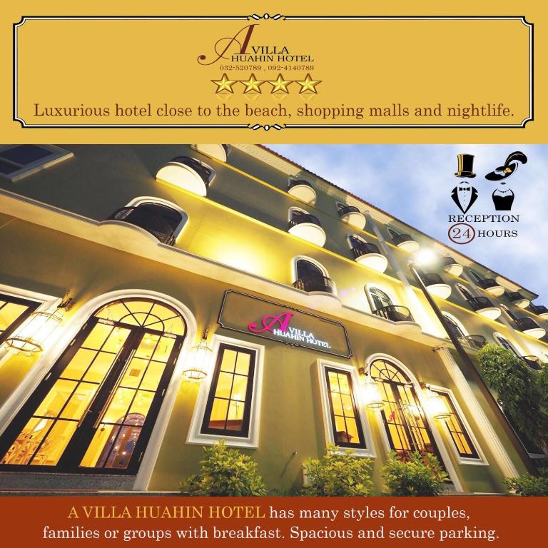 A Villa Hua Hin Hotel - Resim 36