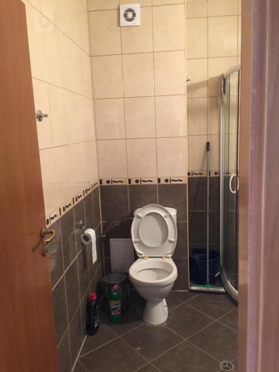 A bathroom at Blue Summer