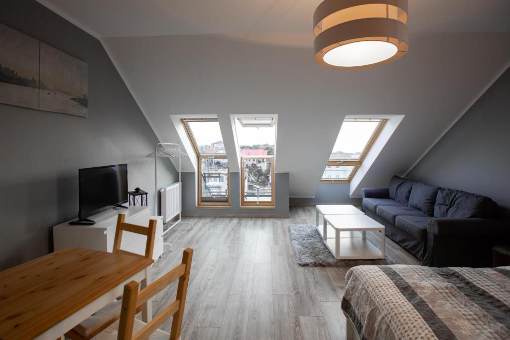 Posedenie v ubytovaní Apartament nad morzem