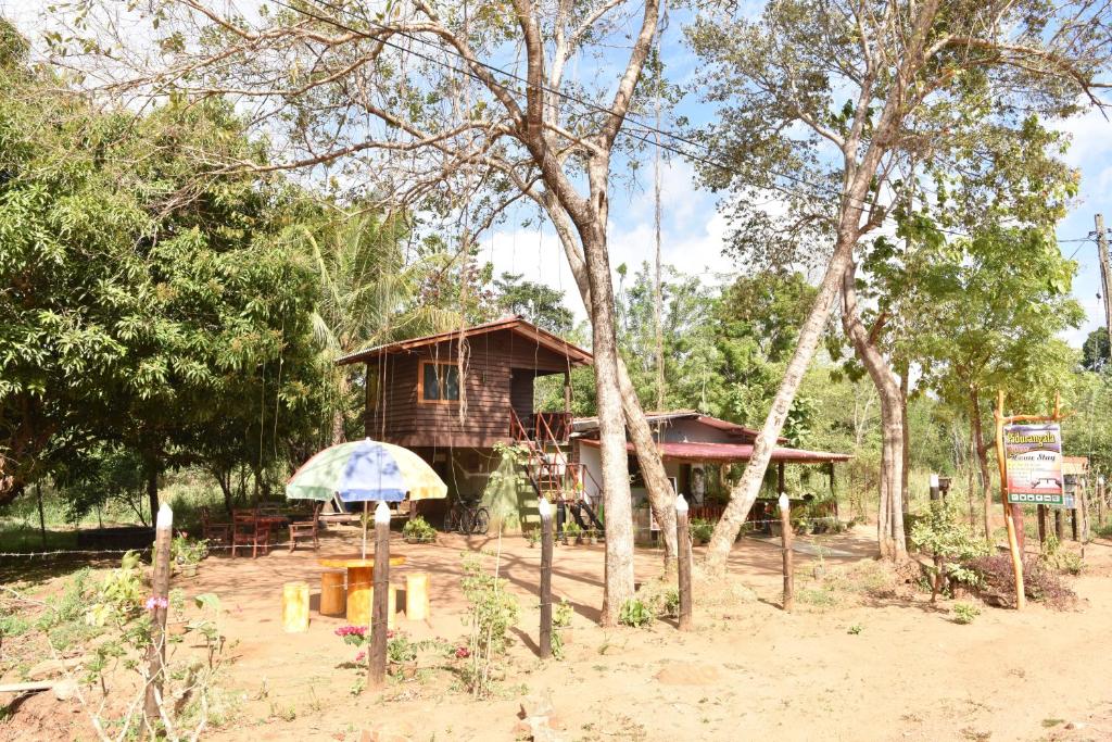 Zahrada ubytování Pidurangala View Home Stay