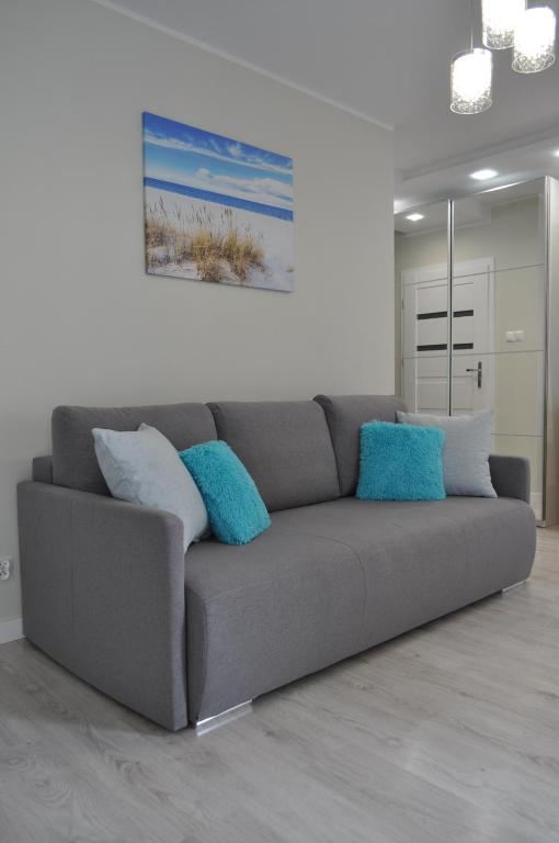Posezení v ubytování Apartamenty Feniks & Pegaz