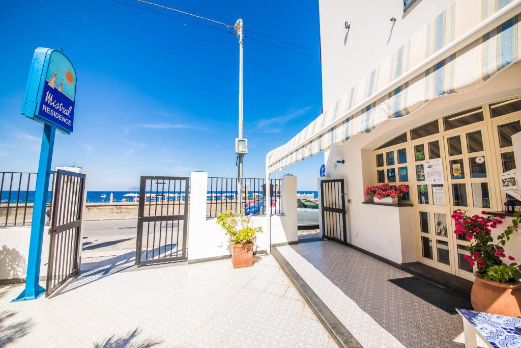 Balkón nebo terasa v ubytování Mistral Residence