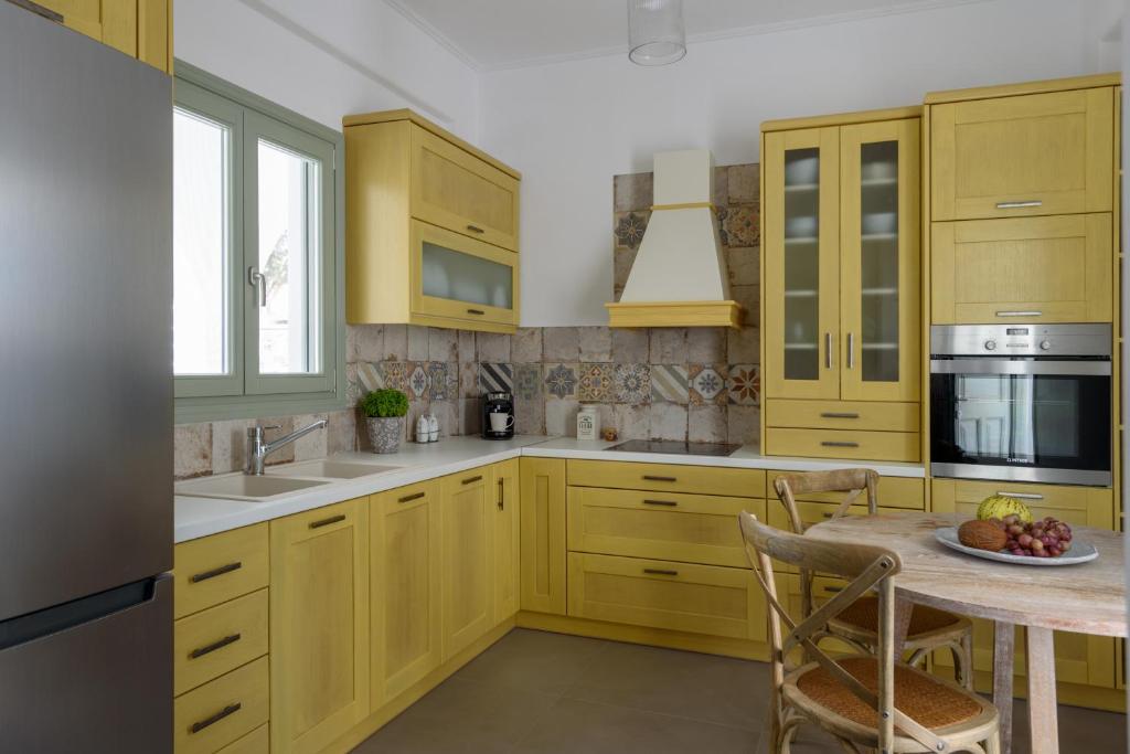 Kuchyň nebo kuchyňský kout v ubytování Samsara Private Villas