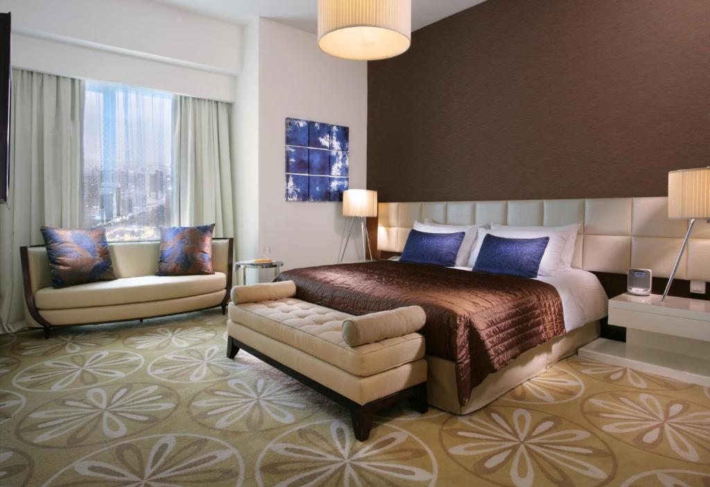 منطقة جلوس في La Suite Dubai Hotel & Apartments