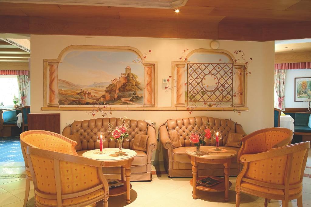 Posezení v ubytování Hotel Dolomitenblick