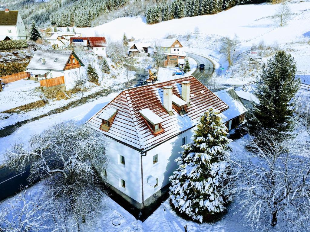 Haus Senna v zimě