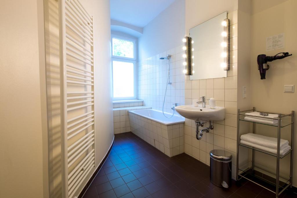 Koupelna v ubytování Jasper's Boutique Hotel
