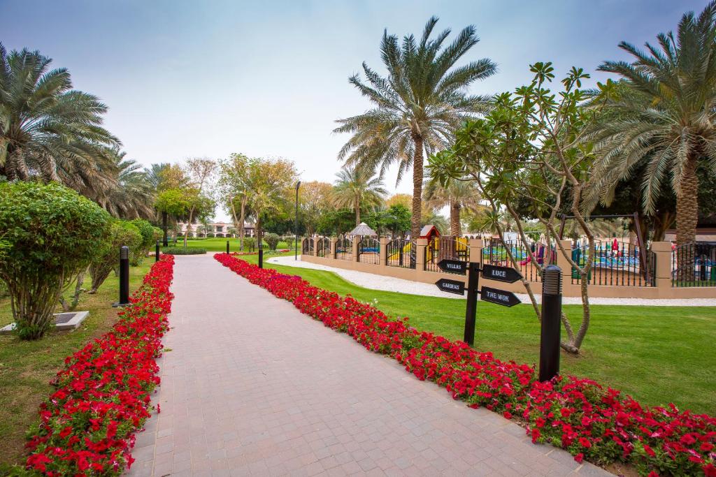 Zahrada ubytování Danat Al Ain Resort