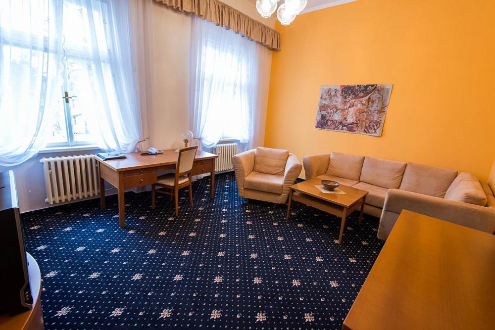 Posezení v ubytování Monti Spa
