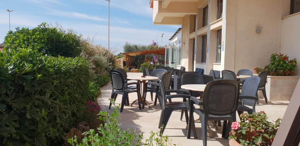 Balkon lub taras w obiekcie Hotel Corallo