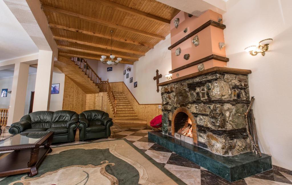 Posezení v ubytování Juta Guest House