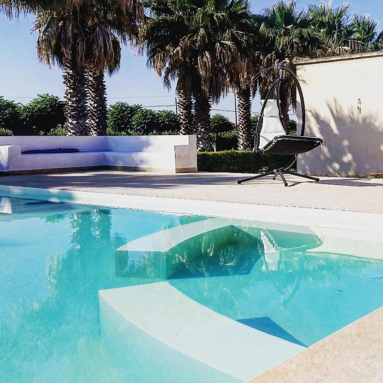 Bazén v ubytovaní Baglio Cudia Resort alebo v jeho blízkosti