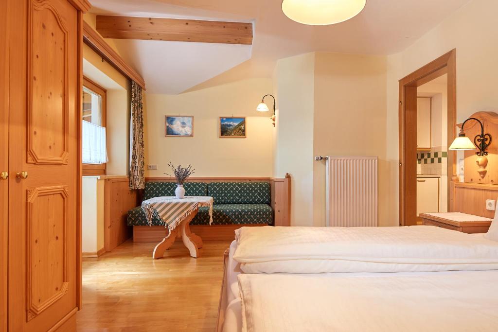 Postel nebo postele na pokoji v ubytování Haus Panoramablick