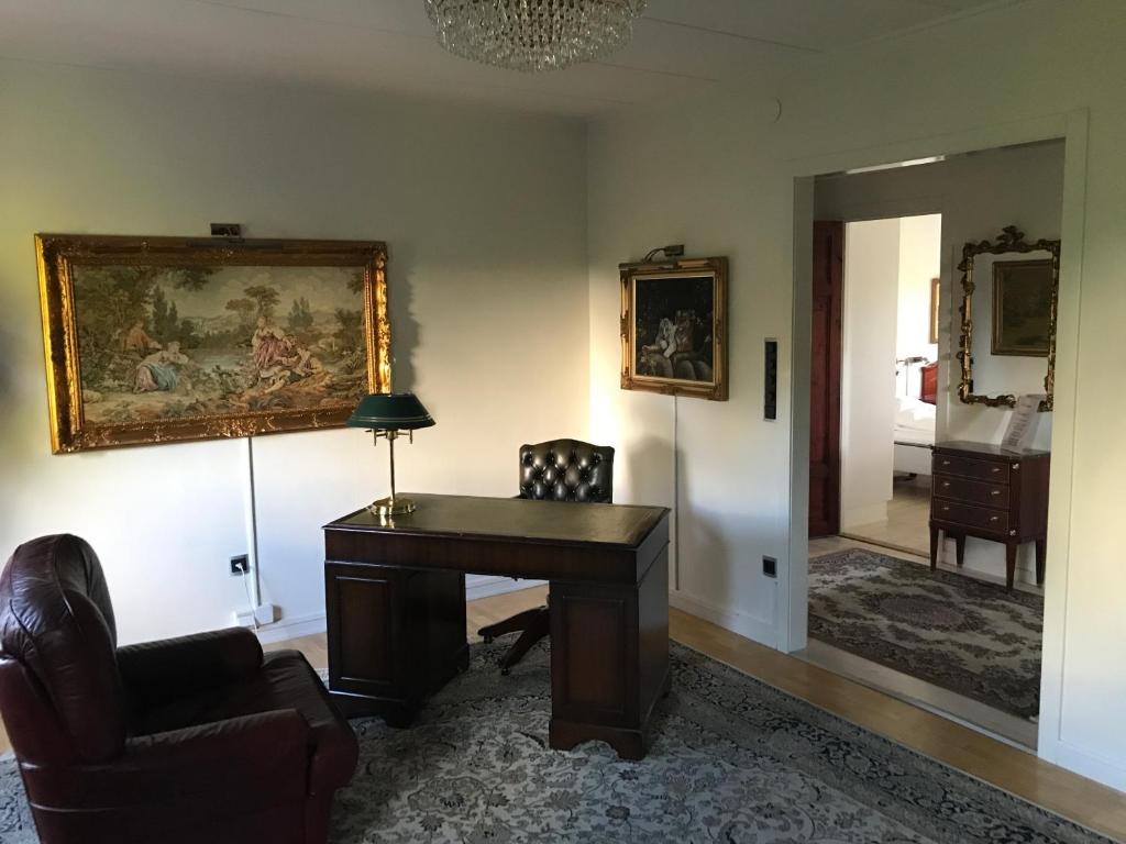Posezení v ubytování BoSmart Apartments