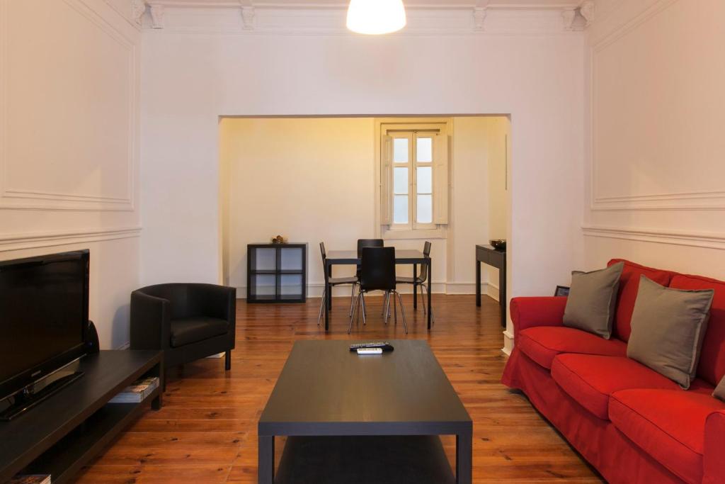 Posezení v ubytování Lisbon City Center Apartment