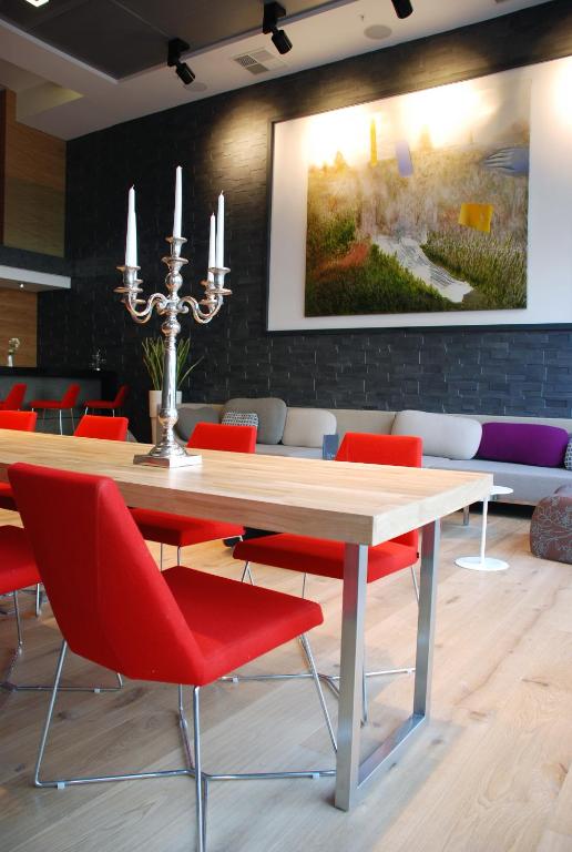 Posezení v ubytování Met Hotel
