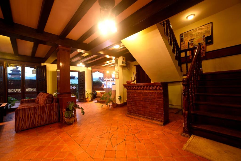 Posezení v ubytování Vajra Boutique Hotel