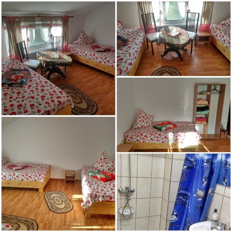 Postel nebo postele na pokoji v ubytování Perla Neagră Lotus Spa