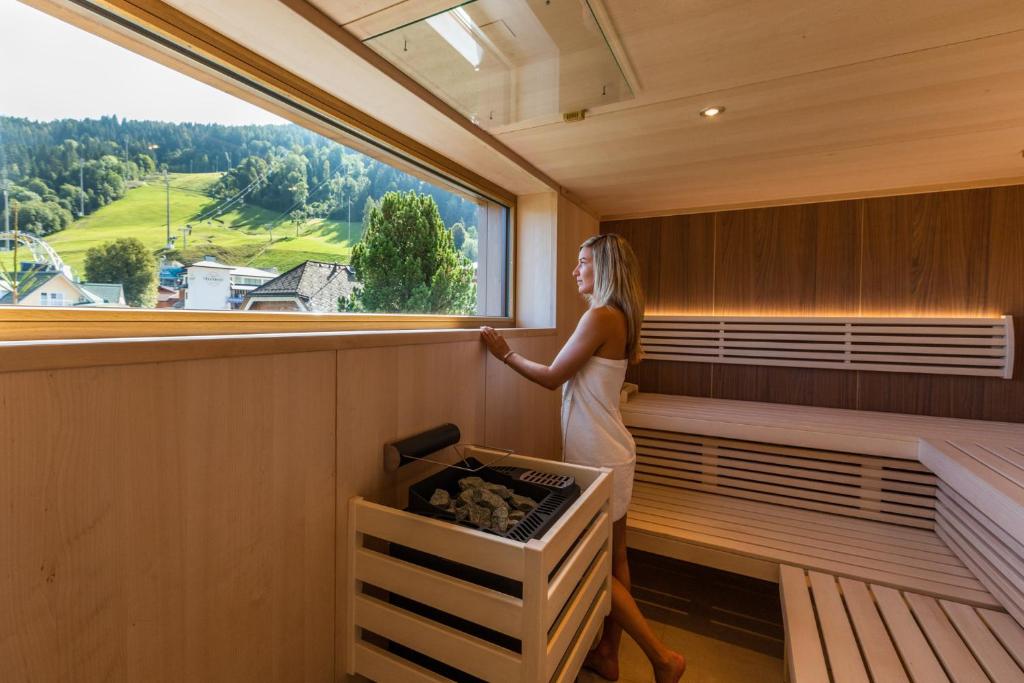 Balkón nebo terasa v ubytování ''die Bergerin'' | Appartements Schladming