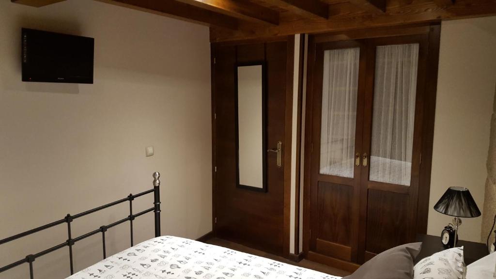 Posteľ alebo postele v izbe v ubytovaní Casa Do Pazo