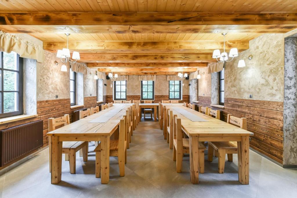 Restaurace v ubytování Chata Bramberk