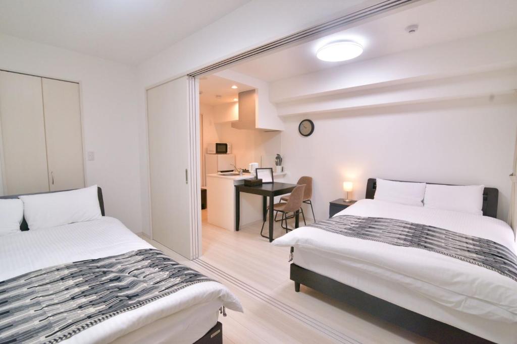 Postel nebo postele na pokoji v ubytování European House Reisen