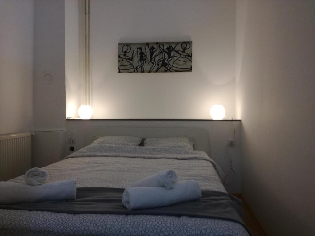 Llit o llits en una habitació de Apartment Teodora