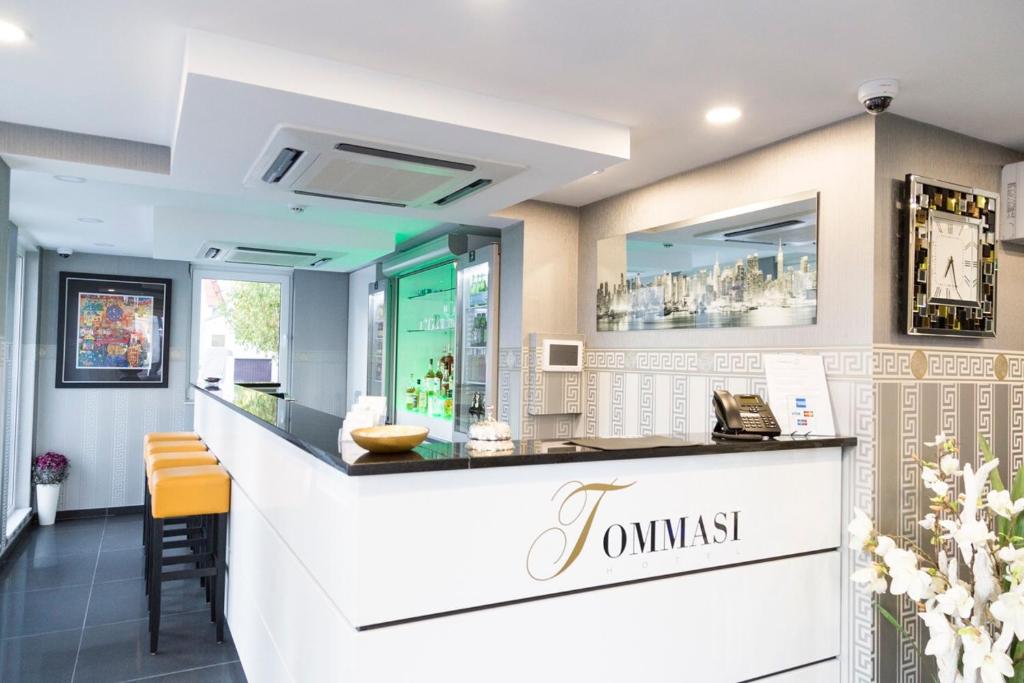 Kuchyň nebo kuchyňský kout v ubytování Hotel Tommasi