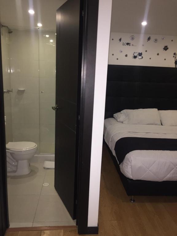Koupelna v ubytování Hotel Montecarlo Boutique