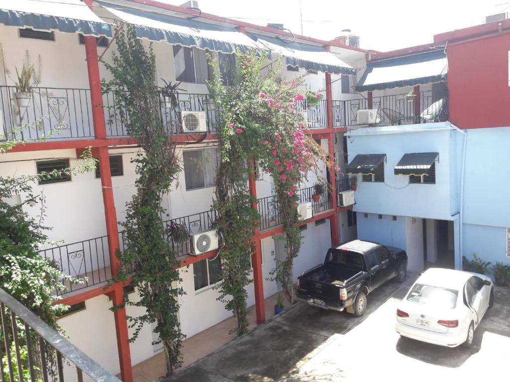Budova, kde se hotel nachází