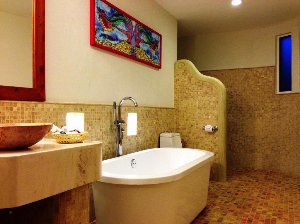 Koupelna v ubytování Guayaba Inn Boutique Hotel