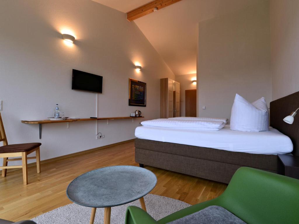 TV a/nebo společenská místnost v ubytování Am Paradies