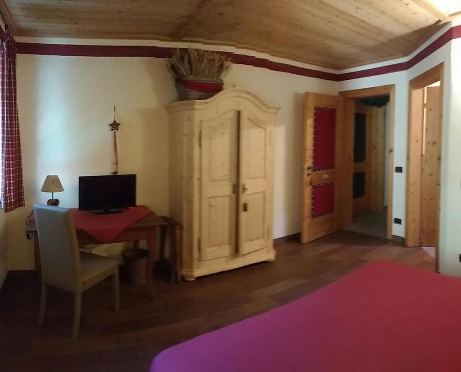 Postel nebo postele na pokoji v ubytování Maso valfloriana