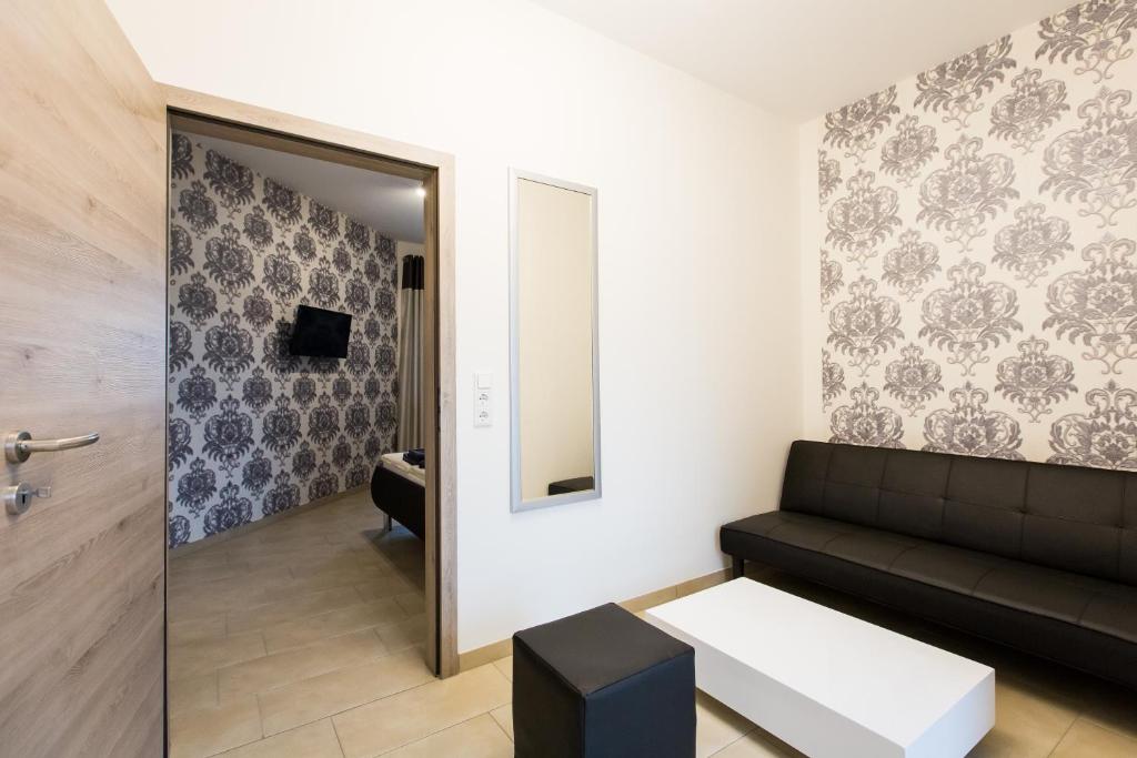 Posezení v ubytování MOTEL Schlegel