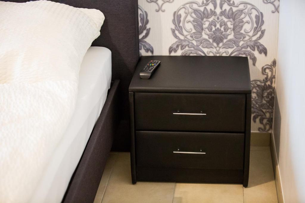 Postel nebo postele na pokoji v ubytování MOTEL Schlegel