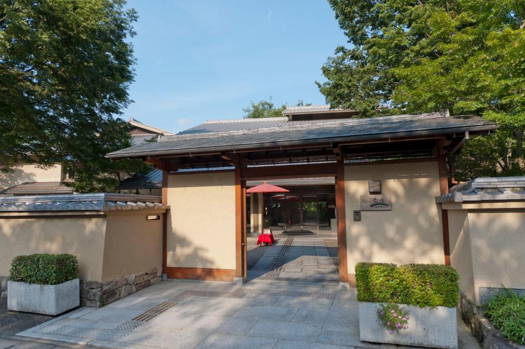 Budova, kde se ryokan nachází